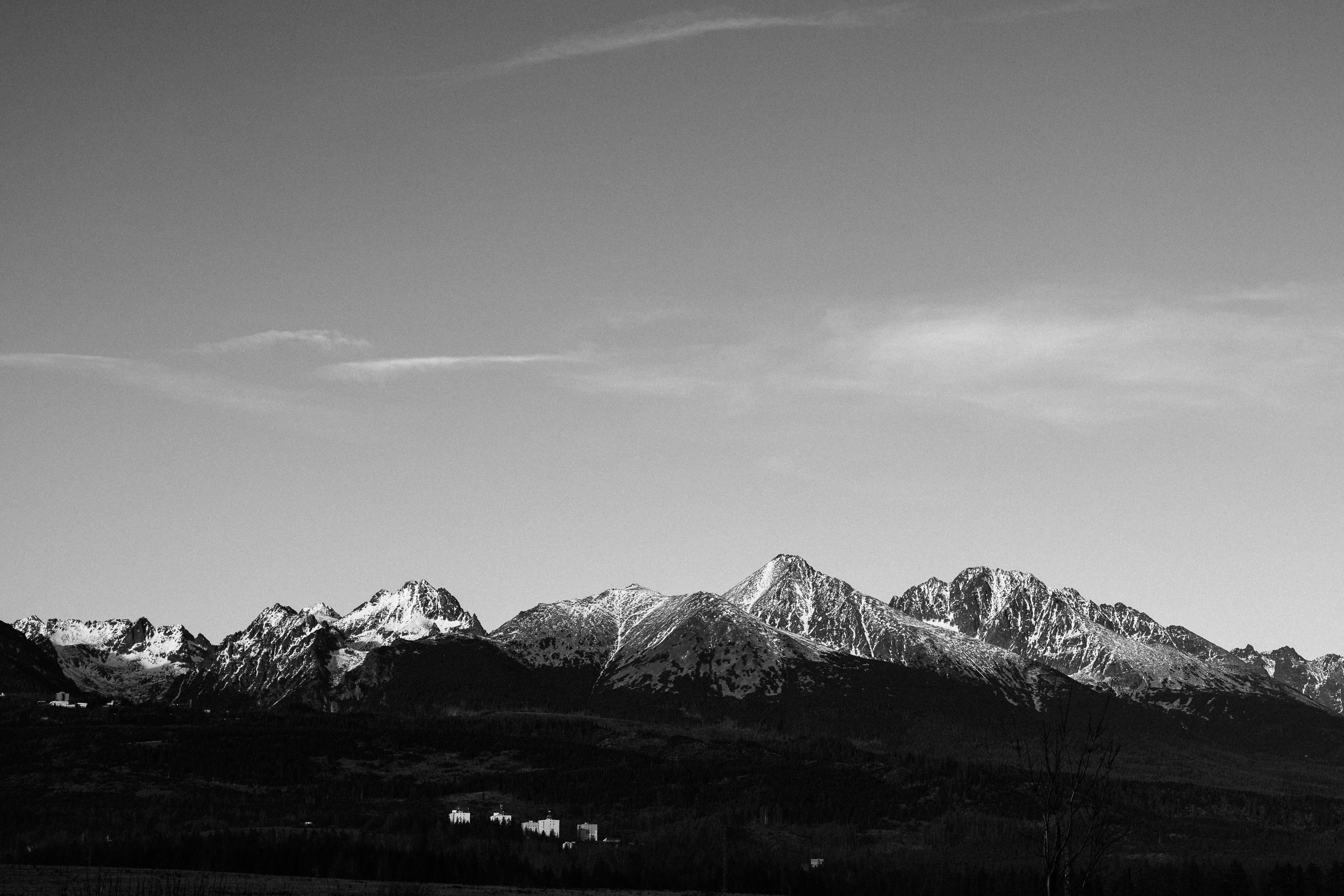 View on Vysoke Tatry mountains