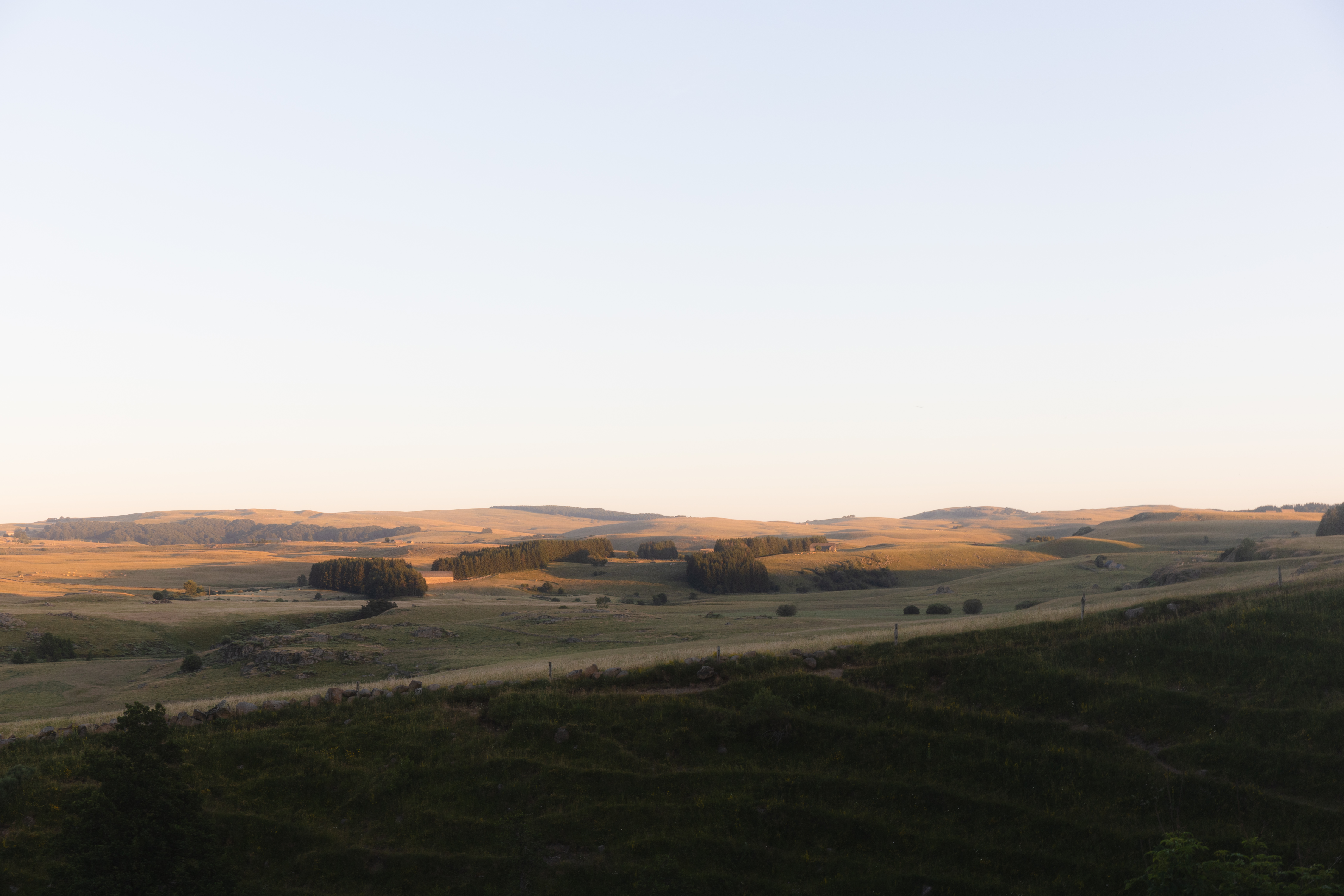Landscape view of Aubrac